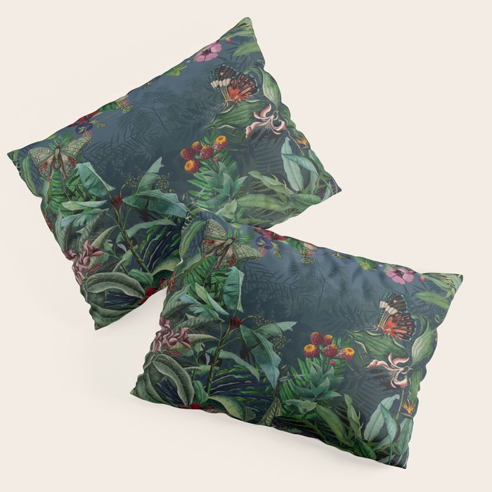 Midnight rainforest I Pillow Sham Gallery Image 3