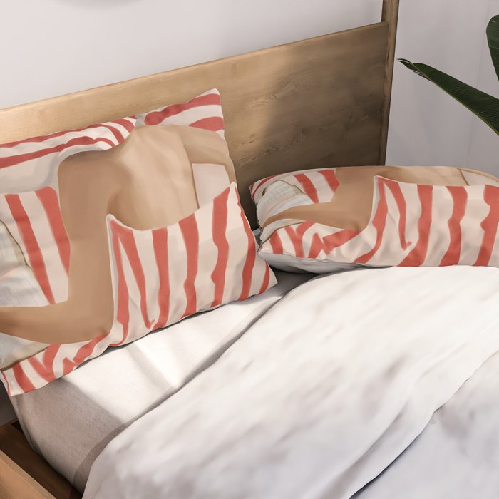 Between the Lines Pillow Sham Gallery Image 2