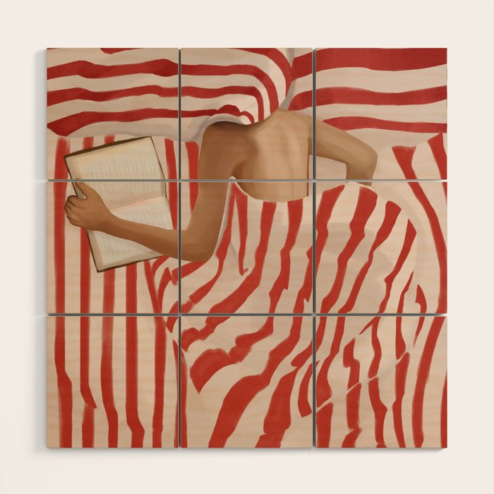 Between the Lines Wood Wall Art Gallery Image 1