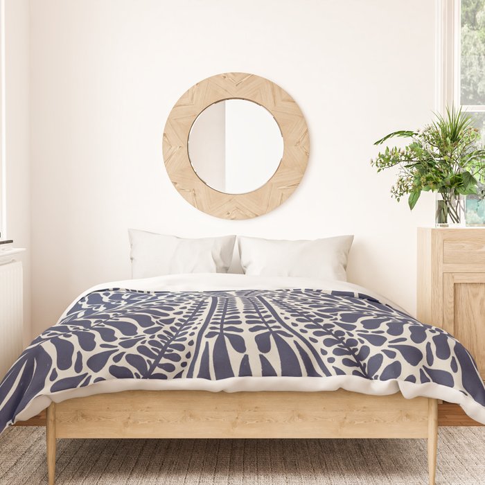 One Hundred-Leaved Plant #13 Duvet Cover Gallery Image 3