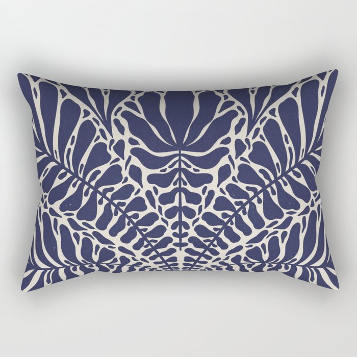 One Hundred-Leaved Plant #13 Rectangular Pillow Gallery Image 1