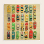 Car Park Wood Wall Art Gallery Image 1