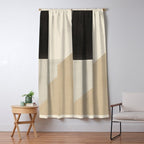 Modern Abstract Minimal Shapes 11 Window Curtain Gallery Image 5