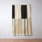 Modern Abstract Minimal Shapes 11 Window Curtain Gallery Image 3