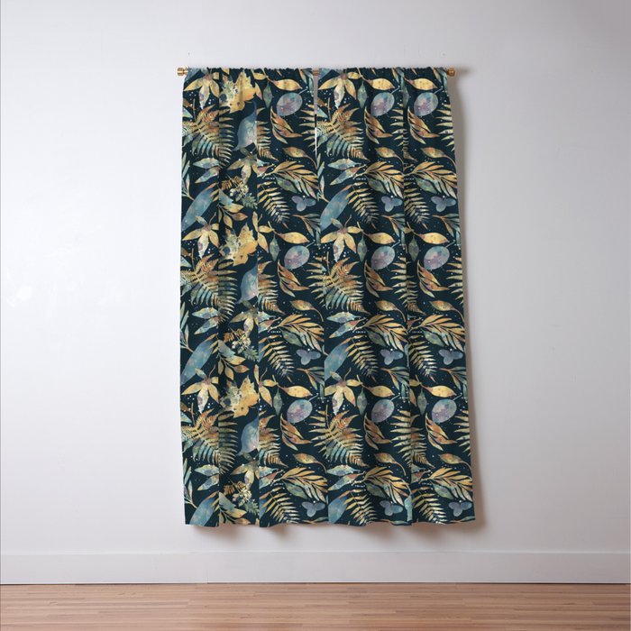 Twilight Foliage Dream Window Curtain Gallery Image 3