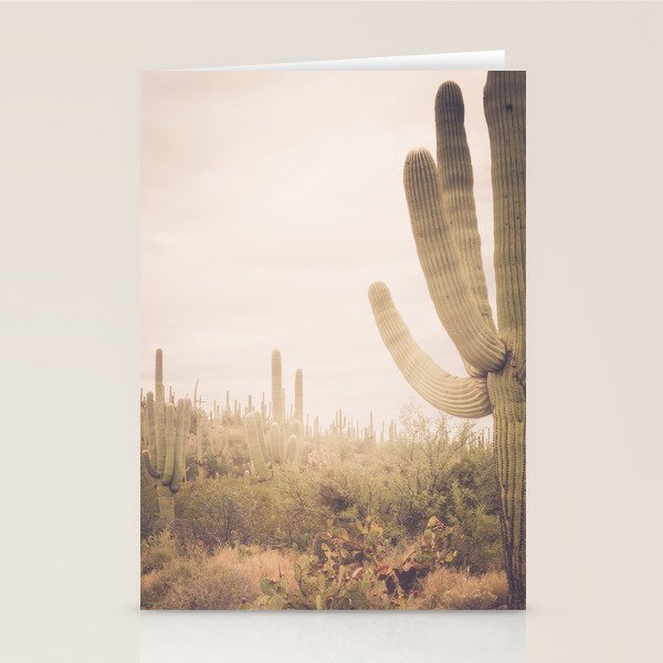 Saguaro Sunrise Stationery Card Gallery Image 1