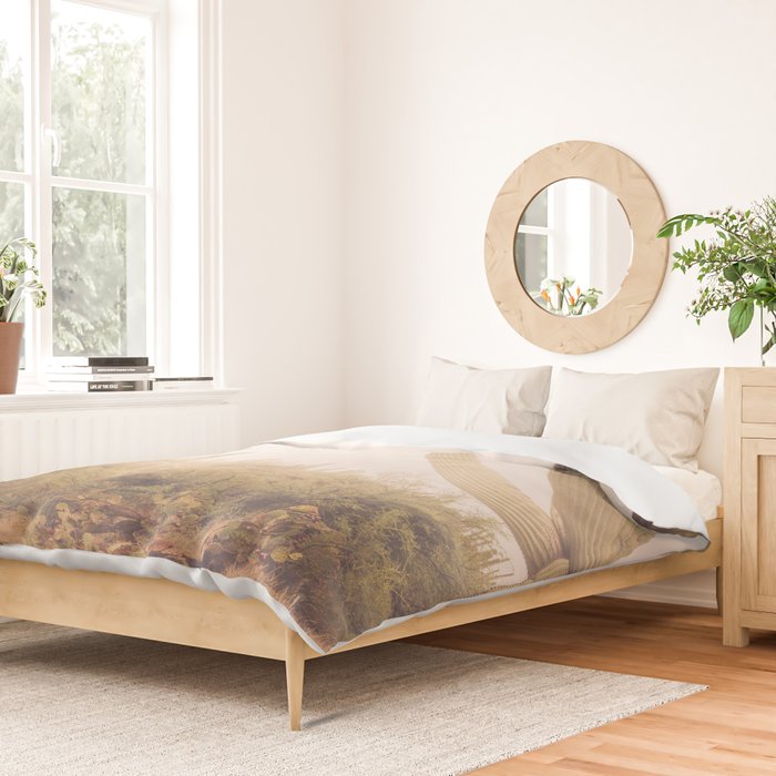 Saguaro Sunrise Duvet Cover Gallery Image 2