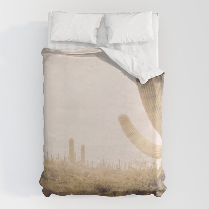 Saguaro Sunrise Duvet Cover Gallery Image 1