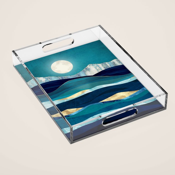 Winter Sea Acrylic Tray Gallery Image 1
