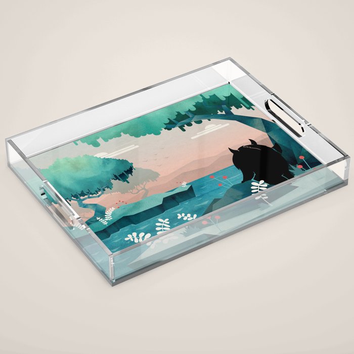A Quiet Journey Acrylic Tray Gallery Image 1