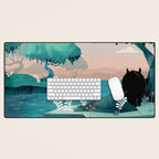A Quiet Journey Desk Mat Gallery Image 1