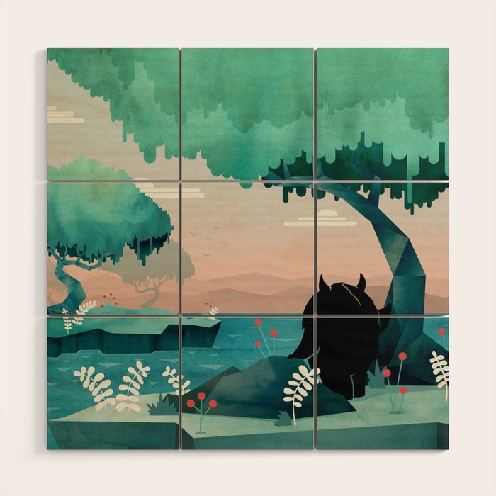 A Quiet Journey Wood Wall Art Gallery Image 1