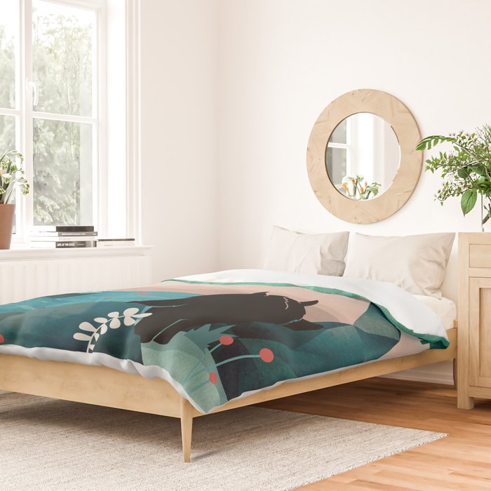 A Quiet Journey Duvet Cover Gallery Image 2