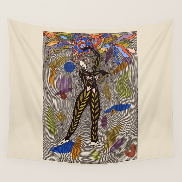 Prune for Growth Wall Tapestry Gallery Image 1