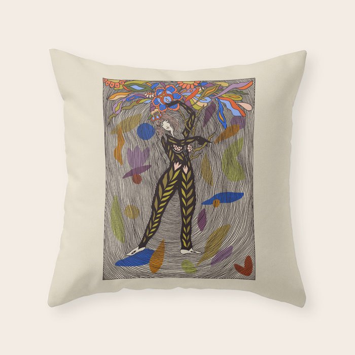 Prune for Growth Throw Pillow Gallery Image 6