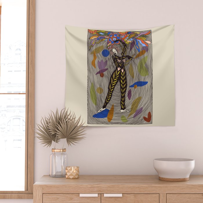 Prune for Growth Wall Tapestry Gallery Image 2