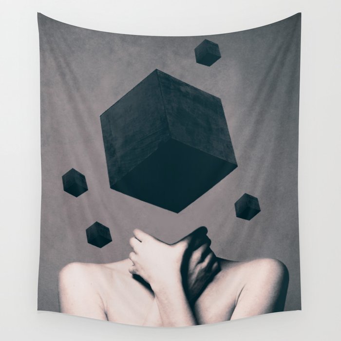 Think Outside The Box Wall Tapestry Gallery Image 1