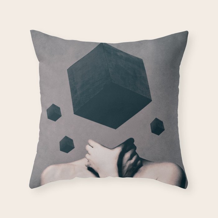 Think Outside The Box Throw Pillow Gallery Image 6