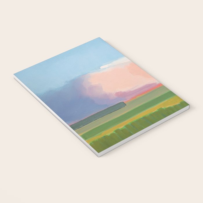 Abstract Evening Landscape  Notebook Gallery Image 3