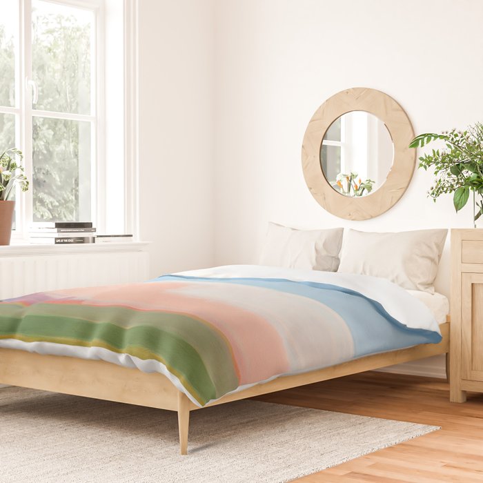 Abstract Evening Landscape  Duvet Cover Gallery Image 2