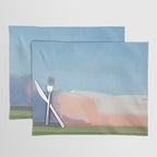 Abstract Evening Landscape  Placemat Gallery Image 1