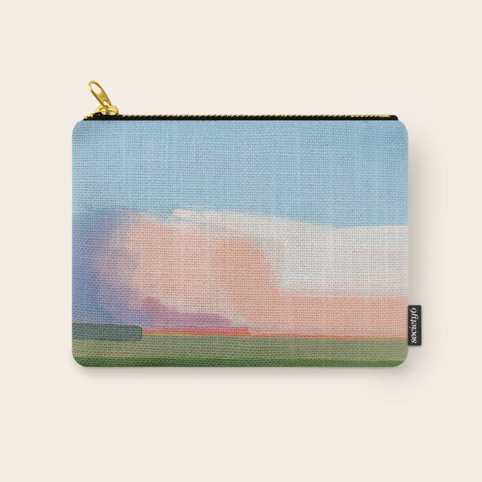 Abstract Evening Landscape  Carry All Pouch Gallery Image 1