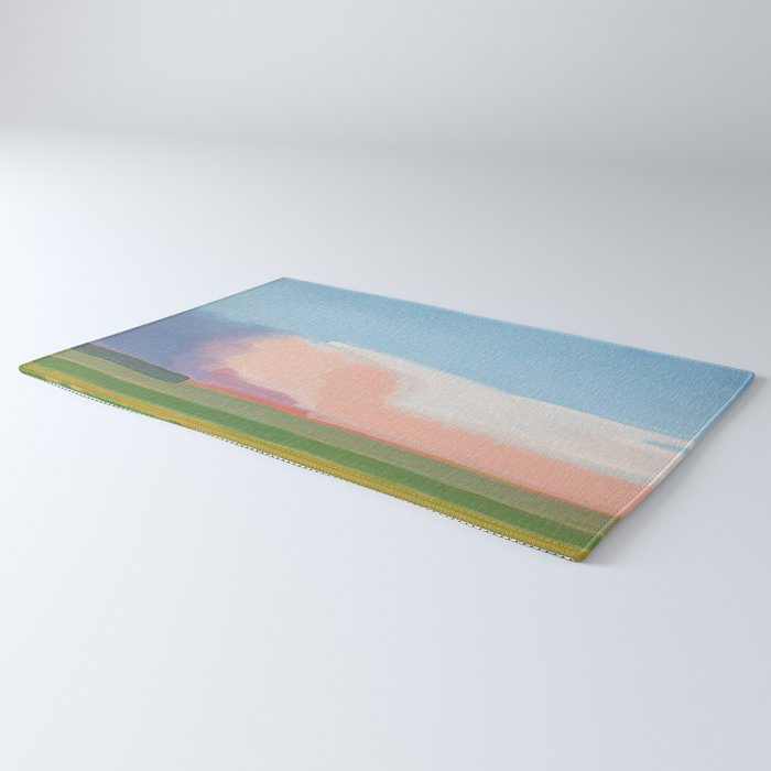 Abstract Evening Landscape  Rug Gallery Image 3