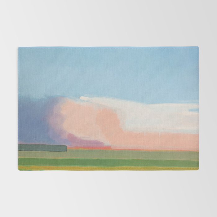 Abstract Evening Landscape  Rug Gallery Image 2