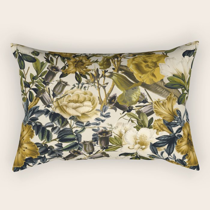 Warm Winter Garden Rectangular Pillow Gallery Image 2