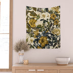 Warm Winter Garden Wall Tapestry Gallery Image 2
