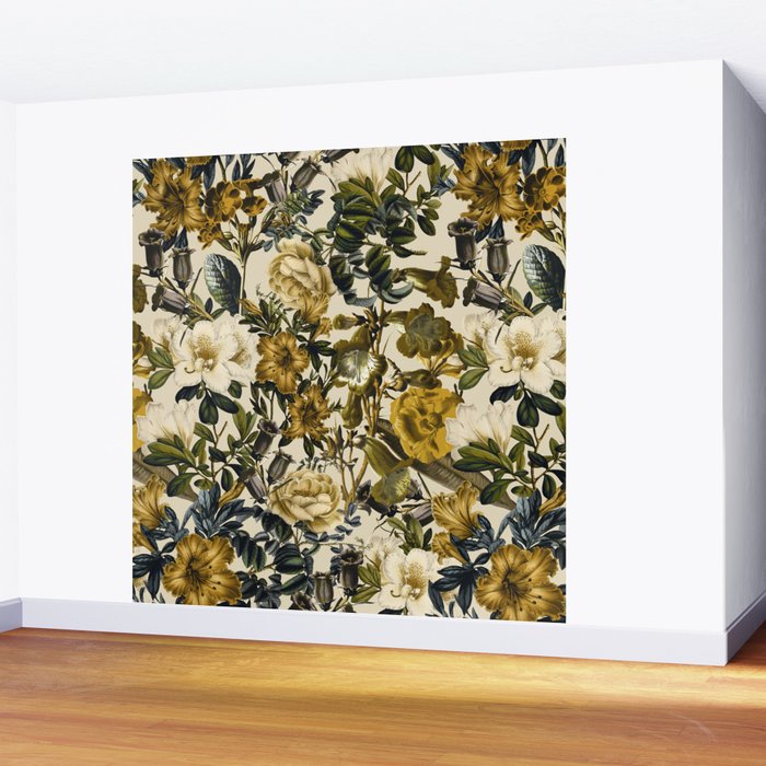 Warm Winter Garden Wall Mural Gallery Image 2
