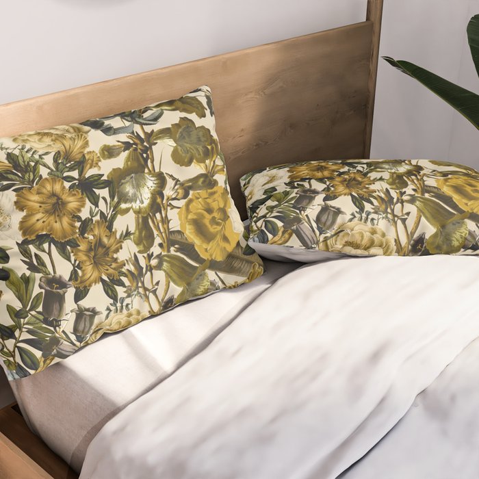 Warm Winter Garden Pillow Sham Gallery Image 2