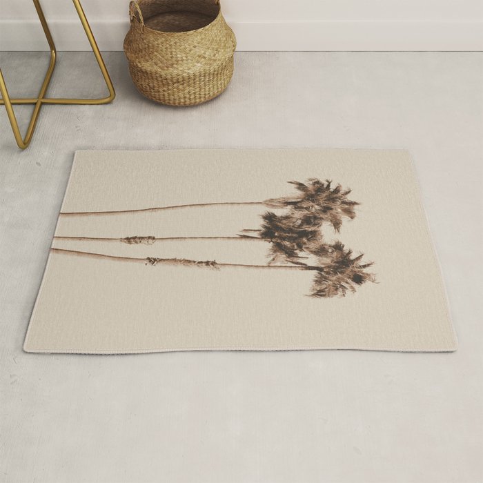 Palm Trees Earthy Vibes #1 #wall #decor #art #society6 Rug Gallery Image 1