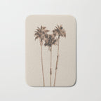 Palm Trees Earthy Vibes #1 #wall #decor #art #society6 Bath Mat Gallery Image 1