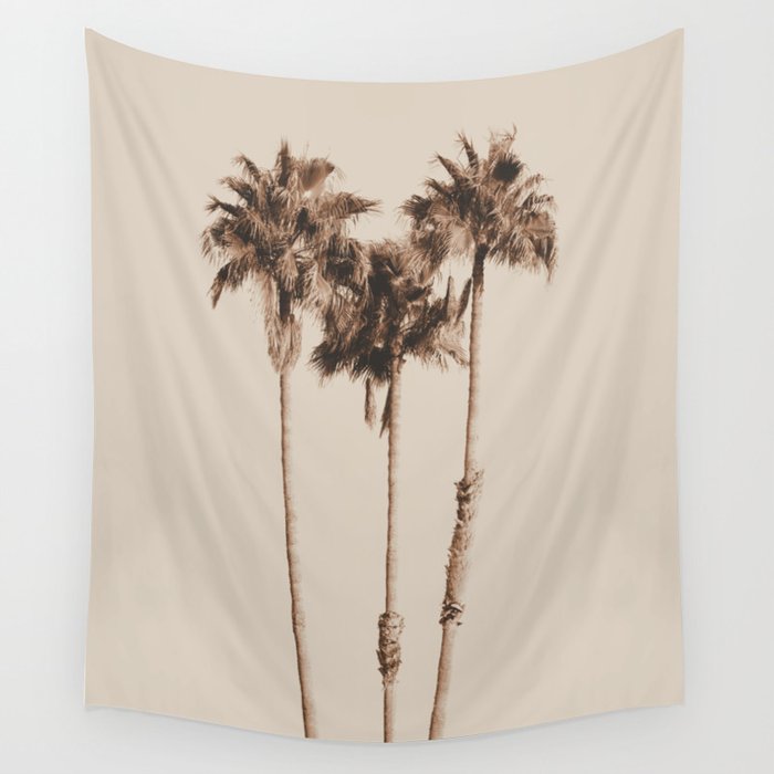 Palm Trees Earthy Vibes #1 #wall #decor #art #society6 Wall Tapestry Gallery Image 4