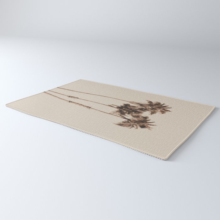 Palm Trees Earthy Vibes #1 #wall #decor #art #society6 Rug Gallery Image 3