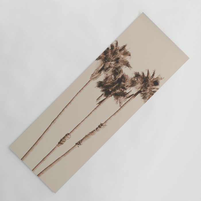 Palm Trees Earthy Vibes #1 #wall #decor #art #society6 Yoga Mat Gallery Image 1