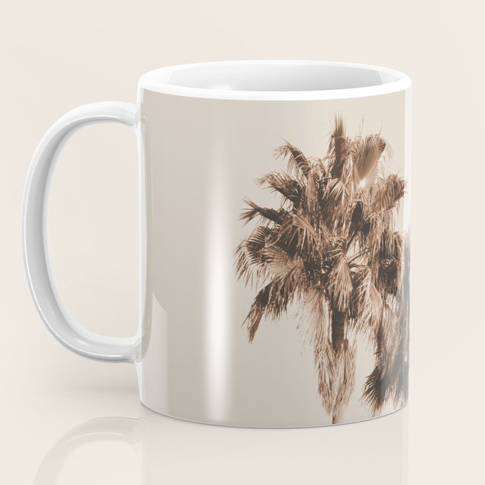 Palm Trees Earthy Vibes #1 #wall #decor #art #society6 Coffee Mug Gallery Image 3