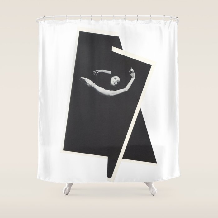 Caught in Flux Shower Curtain Gallery Image 1