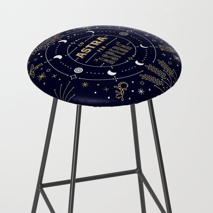 Ad Astra Per Aspera Stool Gallery Image 2