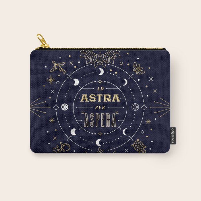 Ad Astra Per Aspera Carry All Pouch Gallery Image 1