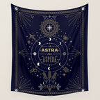Ad Astra Per Aspera Wall Tapestry Gallery Image 4