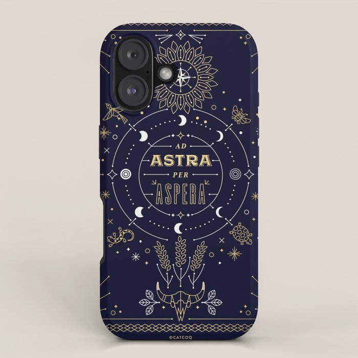 Ad Astra Per Aspera iPhone Case Gallery Image 1