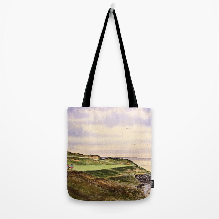 Whistling Straits Golf Course Hole 7 Tote Bag Gallery Image 2