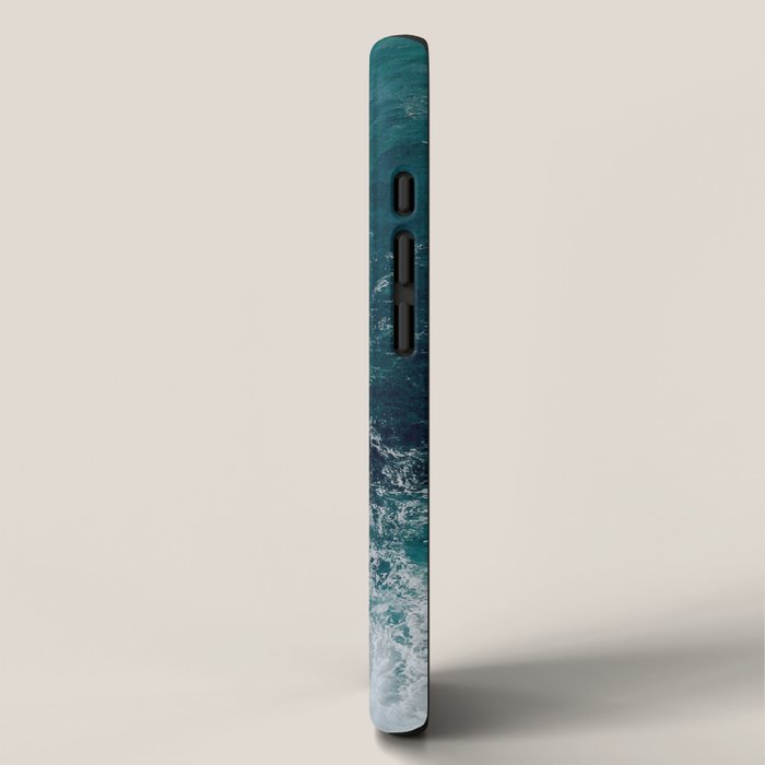 Ocean Waves (Teal) iPhone Case Gallery Image 2