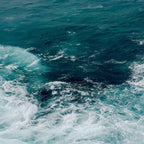Ocean Waves (Teal) Coffee Mug Gallery Image 2