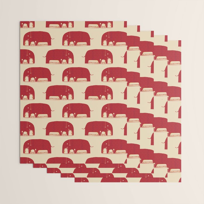 Elephanticus Roomious Wrapping Paper Gallery Image 3