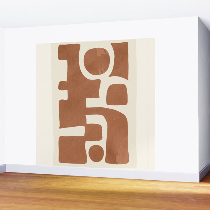 Modern Abstract Minimal Art 12 Wall Mural Gallery Image 2