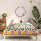 Tulip - Floral pattern 1 Comforter Gallery Image 3