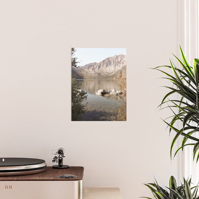 Mountains Of California Picture | Mammoth Lakes Landscape Art Print | USA  Nature Travel Photography Poster Gallery Image 2